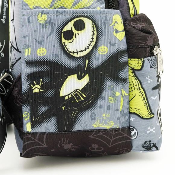 Nhtmare Bee Christmas Backpack Purse - Bundle With 13" Oogie Boogie :P - Picture 7 of 9